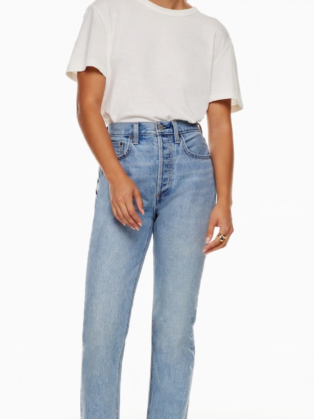 Aritzia Denim Forum Dillon High Rise Slim